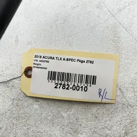 Tz3s-n04 Acura 2015-20 Tlx Rear Left Driver Side Door Lower Weatherstrip Sub Seal Oem #2