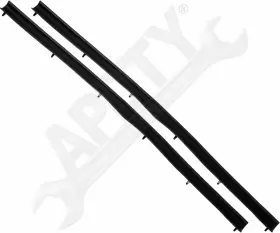 Apdty 139997x2 Rubber Weatherstrip Door Seal Set Rear Left And Right Lower Edge