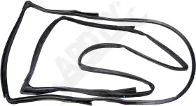 141865-141866 Apdty Rubber Weatherstrip Body Mounted Door Seal Set Front L&r