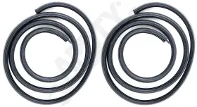 154581 Apdty Front Door Rubber Weatherstrip Seal Set Crew Cab Or Standard