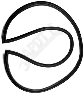 154591 Apdty Replacement Rubber Weatherstrip Seal Rear Hatch Hatchback Lid
