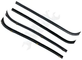 154597 Apdty Belt Weatherstrip Kit Front 4 Pc Left And Right Inner Outer