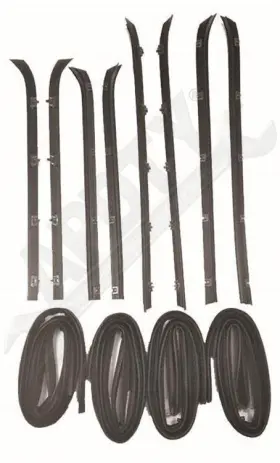 155091 Apdty Belt Weatherstrip Window Channel Kit 12-piece