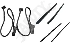 155111 Apdty Door Seal And Belt Weatherstrip Kit