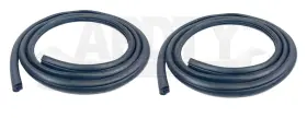 159786 Apdty Front Door Opening Weatherstrip Seals Left And Right - Crew/quad Cab