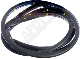 160754 Apdty Rubber Weatehrstrip Door Seal Mounts To Body Front Left