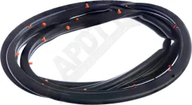 160757 Apdty Rubber Weatehrstrip Door Seal Mounts To Body Rear Right