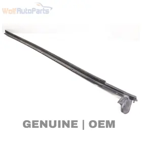 420837477b Audi 2008-2012 2014-2015 R8 - Front Left Door Window Slot Seal / Trim Inner