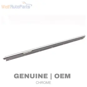 4b0853283 Audi 2002-2004 S6 - Front Left Exterior Door / Window Slot Seal Trim