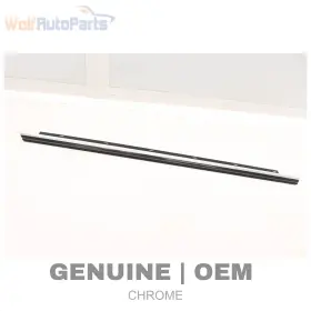 4e0853763d Audi 2007-2010 S8 - Rear Left Exterior Door Window Slot Seal / Trim