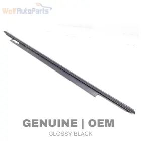 4g0853763k Audi 2016-2018 S6 C7 - Rear Left Exterior Door Window Slot Seal / Trim
