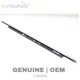 4g0853764 Audi 2013-2018 S6 C7 - Rear Right Exterior Door Window Slot Seal / Trim