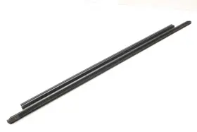 4g8853764b Audi 2012-2014 A7 Quattro - Rear Right Exterior Door Window Slot Seal / Trim #2