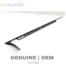 4h0853284c Audi 2011-2018 A8 D4 - Front Right Exterior Door Window Slot Seal / Trim