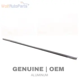 4h4853763c Audi 2011-2018 A8 Quattro - Rear Left Exterior Door Window Slot Seal / Trim