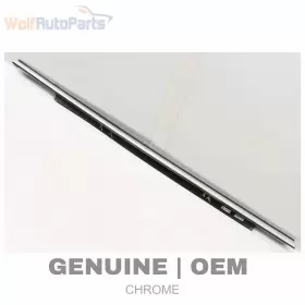 4h4853764a Audi 2011-2014 A8 Quattro - Rear Right Exterior Door Window Slot Seal / Trim