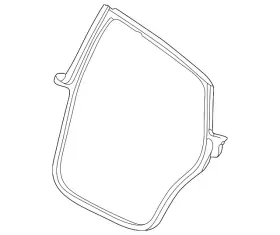 4j3-833-722-d Audi Genuine Weather-strip On Body