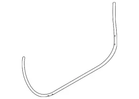 4j3-837-911 Audi Genuine Door Weather-strip 4j3-837-911 Audi Genuine Door Weather-strip