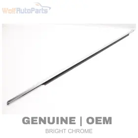 4k0837475 Audi 2019-2023 A6 Quattro - Front Left Door Window Slot Seal / Trim Exterior 4k0837475 Audi 2019-2023 A6 Quattro - Front Left Door Window Slot Seal / Trim Exterior