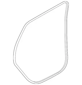 4k4-839-911-a Audi Genuine Door Weather-strip