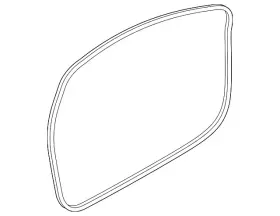 4ke-837-911-a Audi Genuine Door Weather-strip 4ke-837-911-a Audi Genuine Door Weather-strip
