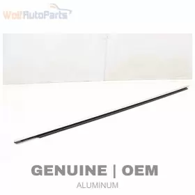 4m0853284 Audi 2016-2020 Q7 - Front Right Exterior Door Window Slot Seal / Trim
