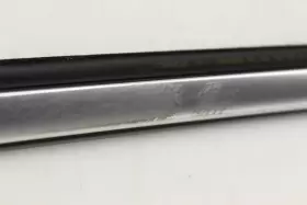 80a853763g Audi 2018-2023 Q5 80a - Rear Left Exterior Door Window Slot Seal / Trim #2