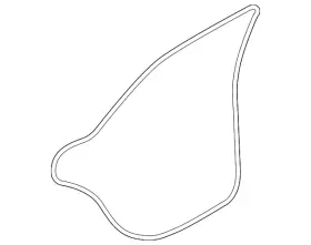 83a-839-911-a Audi Genuine Door Weather-strip 83a-839-911-a Audi Genuine Door Weather-strip