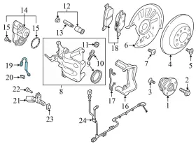 83a833721c Audi 2019-2024 Q3 - Rear Inner Door Seal / Weather Stripping #3