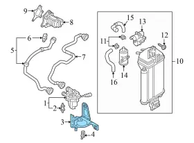 83a839912 Audi 2019-2023 Q3 - Rear Right Door Seal / Weather Stripping Outer #3