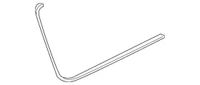 8j0-837-717-a Audi Genuine Door Weather-strip