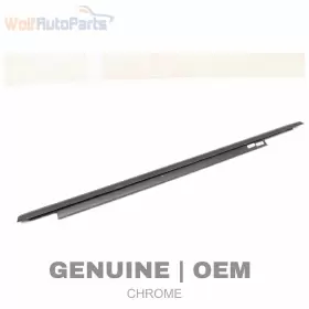 8k0853763h Audi 2009-2016 A4 Quattro - Rear Left Exterior Door Window Slot Seal / Trim
