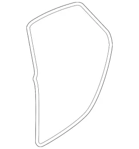 8k9-839-912-q Audi Genuine Door Weather-strip
