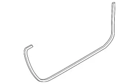 8s0-837-911-a Audi Genuine Door Weather-strip 8s0-837-911-a Audi Genuine Door Weather-strip