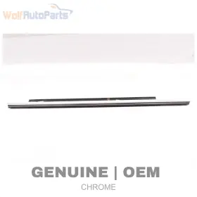 8u0853764 Audi 2015-2018 Q3 - Rear Right Exterior Door Window Slot Seal / Trim