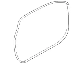 8v4-837-911-c Audi Genuine Door Weather-strip