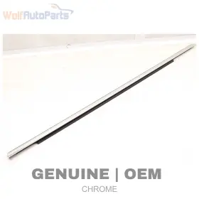 8w0853763e Audi 2018-2020 S4 - Rear Left Exterior Door Window Slot Seal / Trim