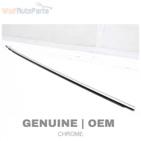 8w6853283c Audi 2017-2025 S5 Coupe B9 - Front Left Outer Door Window Slot Seal / Trim