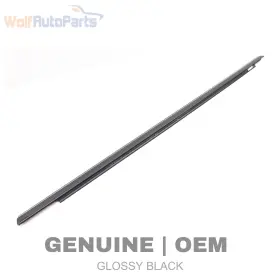 8w8853763c Audi 2018 S5 - Rear Left Door Window Slot Seal / Trim 8w8853763c Audi 2018 S5 - Rear Left Door Window Slot Seal / Trim