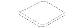51-13-7-487-650 Bmw Genuine Lower Molding Pad