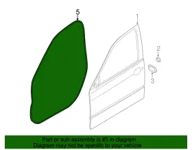 51-33-8-194-695 Bmw Genuine Surround Weather-strip #2