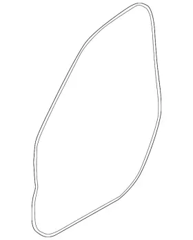 51-33-8-194-695 Bmw Genuine Surround Weather-strip