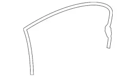 51-35-7-177-943 Bmw Genuine Front Weather-strip