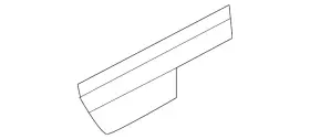 51-35-7-433-160 Bmw Genuine 2018-2023 X2 - Upper Molding Seal