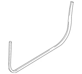 51-76-7-176-599 Bmw Genuine Opening Trim