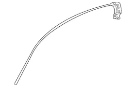 51-76-7-435-444 Bmw Genuine Upper Weather-strip 51-76-7-435-444 Bmw Genuine Upper Weather-strip