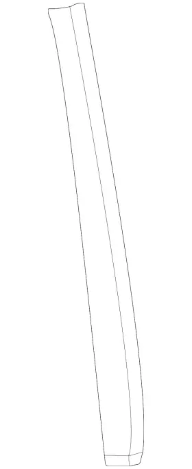 Bmw 51-76-7-482-711 Genuine Rear Weather-strip