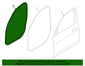 51-76-9-465-545 Bmw Genuine Surround Weather-strip #2