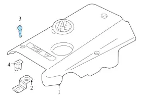 51337008573 Bmw 2006-2010 M6 - Front Left Inner Door Seal / Weather Stripping 7008573 #3
