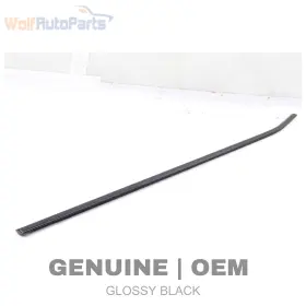 51337207842 Bmw 2007-2013 X5 35dx E70 - Front Right Exterior Door Window Slot Seal / Trim